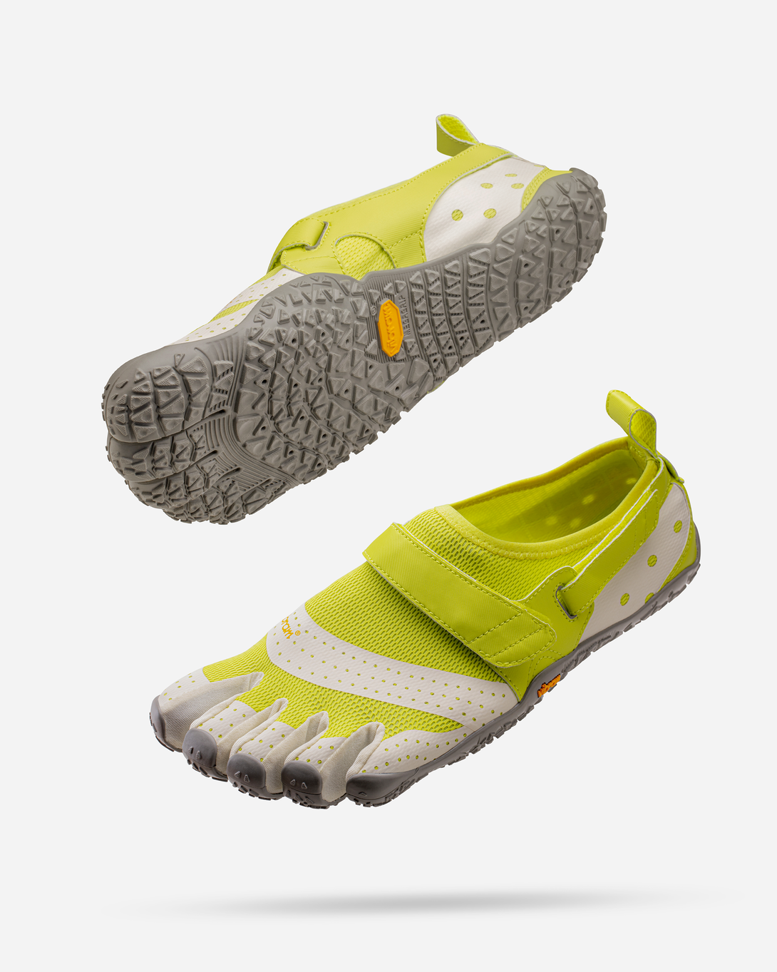 V-Aqua Lime Green / Ivory / Grey | Woman | Vibram